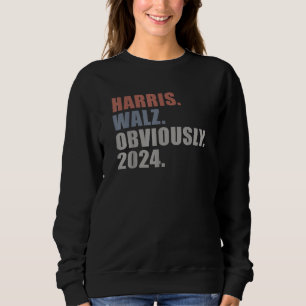 Kamala Walz 2024 Harris Waltz 2024 Sweatshirt