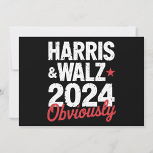 Kamala Walz Offensichtlich 2024 Harris Waltz 2024 Einladung