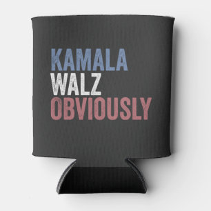 Kamala Walz Wahltag 2024 Dosenkühler