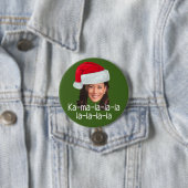 Kamala Weihnachtsmannmütze - Biden Harris 2020 lus Button (Beispiel)