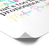 Kamala, wenn das zu schwer ist, um sich zu drücken poster (Ecke)