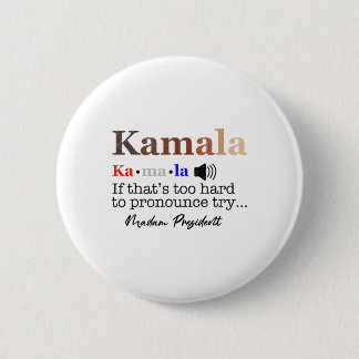 Kamala, wenn es zu schwer ist, sich auszudrücken, button