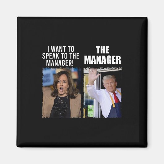 Kamala Wollte ich, mit dem Manager zu sprechen Magnet (Vorne)