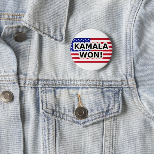 KAMALA WON! BUTTON (Beispiel)