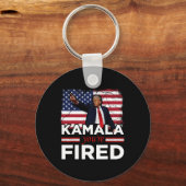 Kamala You are Fired Funny Schlüsselanhänger (Vorderseite)