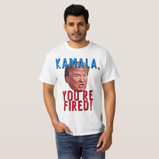 Kamala You're Funny Pro Donald Trump 2024 T-Shirt (Vorne ganz)