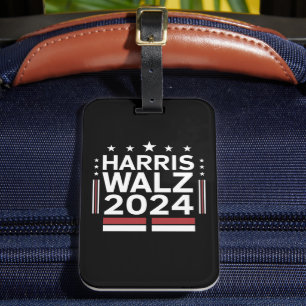 KamalaHarris TimWaltz 2024 Gepäckanhänger