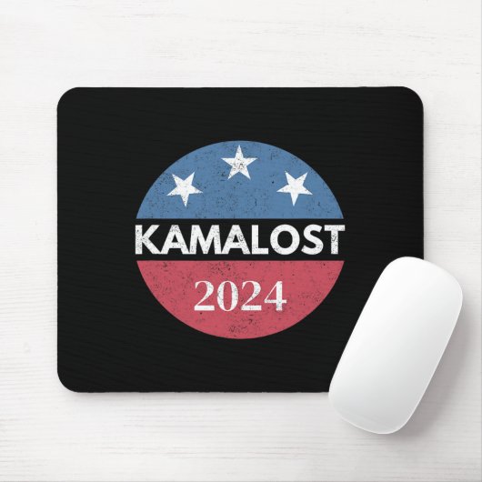 Kamalost Kamala verlor 2024 Wahl Trump gewann 47. Mousepad (Mit Mouse)