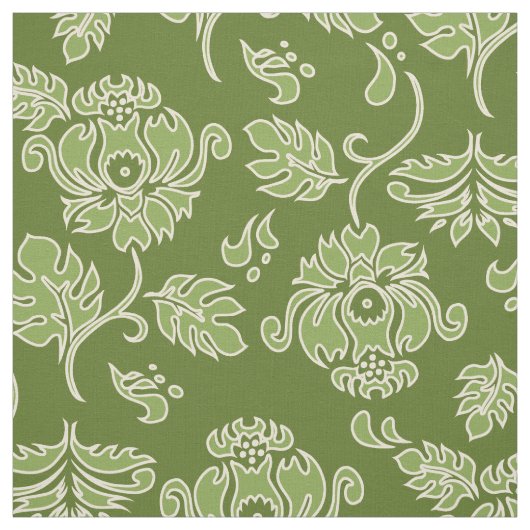 Kamaole Hawaiian Protea Tropical Floral Stoff (Muster)