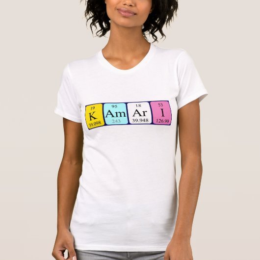 Kamari Periodenname Shirt (Vorderseite)
