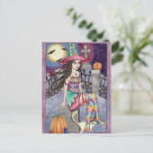 Kamaria - Rainbow Mermaid Postcard Postkarte (Stehend Vorderseite)