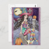 Kamaria - Rainbow Mermaid Postcard Postkarte (Vorne/Hinten)