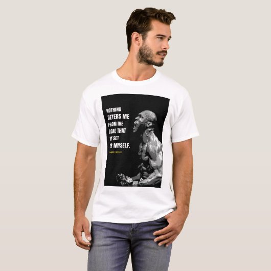 Kamaru Usman quotes T-Shirt (Vorne ganz)