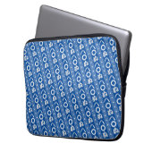 Kamawanu Edo-Stil Grafikmuster Laptopschutzhülle (Vorderseite Links)