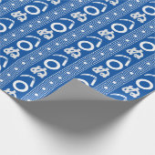 Kamawanu Edo-Style Graphic Pattern Geschenkpapier (Ecke)