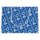 Kamawanu Edo-Style Graphic Pattern Große Geschenktüte (Vorderseite)