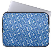 Kamawanu Edo-Style Graphic Pattern Laptopschutzhülle (Vorderseite)