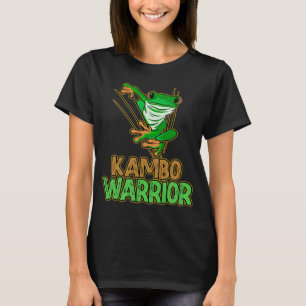 Kambo Warrior Frog Zeremonie Kräutermedizin T-Shirt