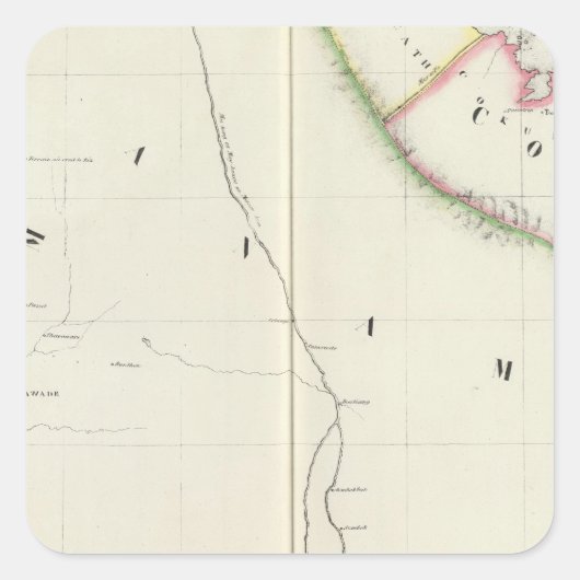 Kambodscha 105 quadratischer aufkleber (Vorderseite)