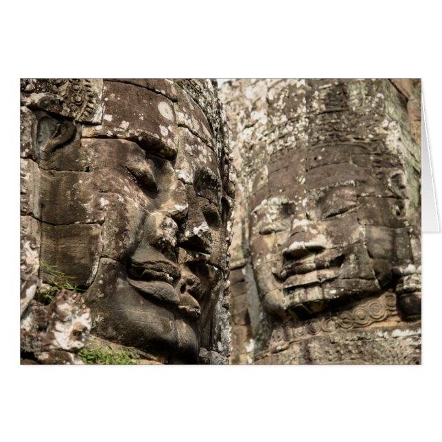 Kambodscha, Angkor. Angkor Thom, Bayon (Vorderseite (Horizontal))
