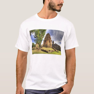 Kambodscha, Angkor Wat. Aussicht auf den Bakong-Te T-Shirt