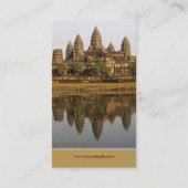 Kambodscha| Angkor Wat Foto Custom Visitenkarte (Rückseite)