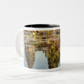 Kambodscha, Angkor Wat. Gedenken an den Tempel Zweifarbige Tasse (Vorderseite Links)