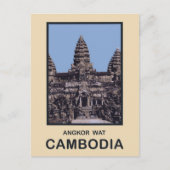 Kambodscha Angkor Wat Postkarte (Vorderseite)