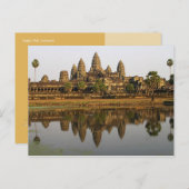Kambodscha | Angkor Wat Travel Foto Postcard Postkarte (Vorne/Hinten)