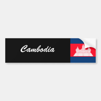 Kambodscha Autoaufkleber