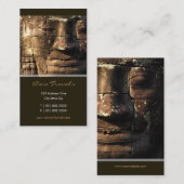 Kambodscha| Bayon Tempel Custom Foto Business Card Visitenkarte (Vorne/Hinten)