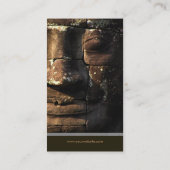 Kambodscha| Bayon Tempel Custom Foto Business Card Visitenkarte (Rückseite)