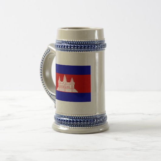 Kambodscha Bierglas (Vorderseite Links)