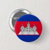 Kambodscha Button (Vorne & Hinten)