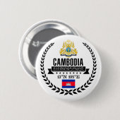 Kambodscha Button (Vorne & Hinten)