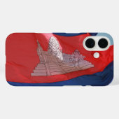 Kambodscha Case-Mate iPhone Hülle (Rückseite (Horizontal))