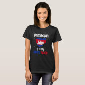 Kambodscha - Flagge 1 T-Shirt (Vorne ganz)