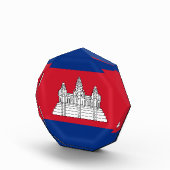 Kambodscha-Flagge Fotoblock (Rechts)