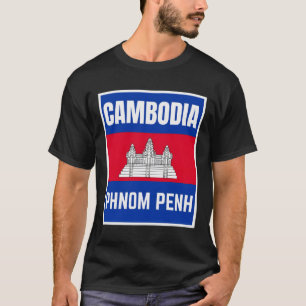Kambodscha-Flagge � Geist Australiens T-Shirt