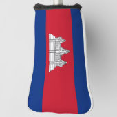 Kambodscha-Flagge Golf Headcover (Rotieren 90)