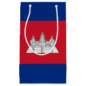 Kambodscha-Flagge Kleine Geschenktüte (Vorderseite)