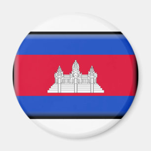 Kambodscha-Flagge Magnet