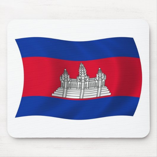 Kambodscha-Flagge-Mauspad Mousepad (Vorne)