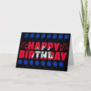 Kambodscha-Flagge Patriotic Geburtstag Karte