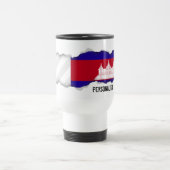 Kambodscha-Flagge Reisebecher (Mittel)