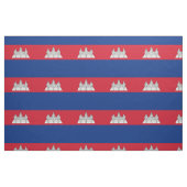 Kambodscha-Flagge Stoff (Fat Quarter (45,7 x 55,9 cm))
