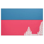 Kambodscha-Flagge Stoff (Fat Quarter (45,7 x 55,9 cm))