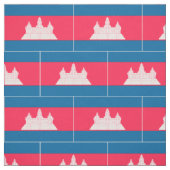 Kambodscha-Flagge Stoff (Muster)