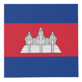 Kambodscha-Flagge Würfel (Rechts)