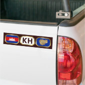 Kambodscha Flaggenplan-Autoaufkleber Autoaufkleber (Auf Lkw)